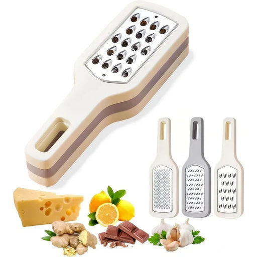 3 In 1 Cheese Grater Portable Handheld Stainless